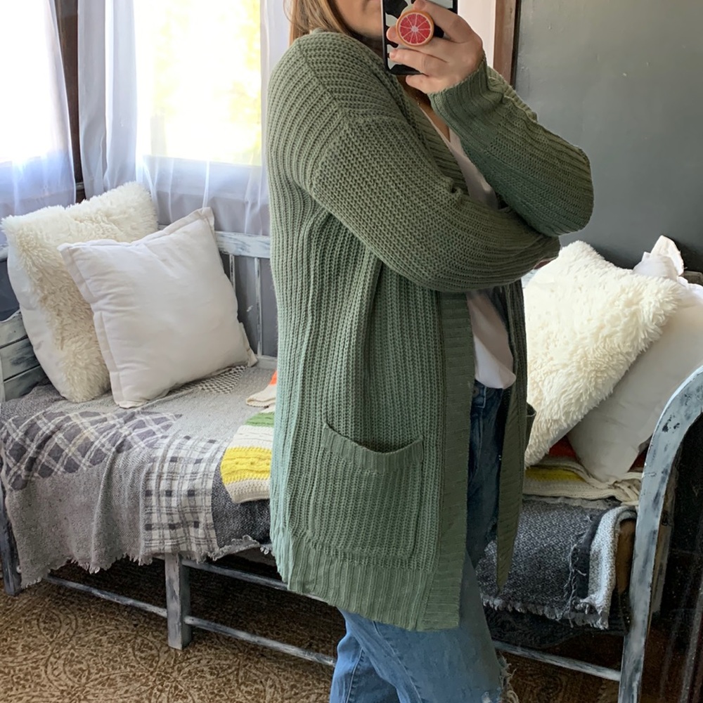 Sage Knit Cardigan